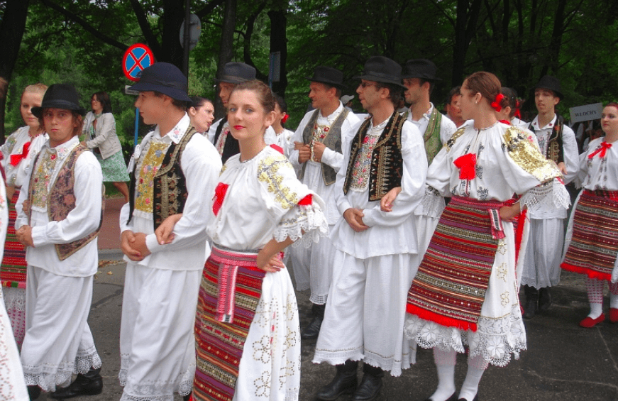 Hungary folk dress