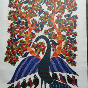 Gond Painting - Chhoti Tekam
