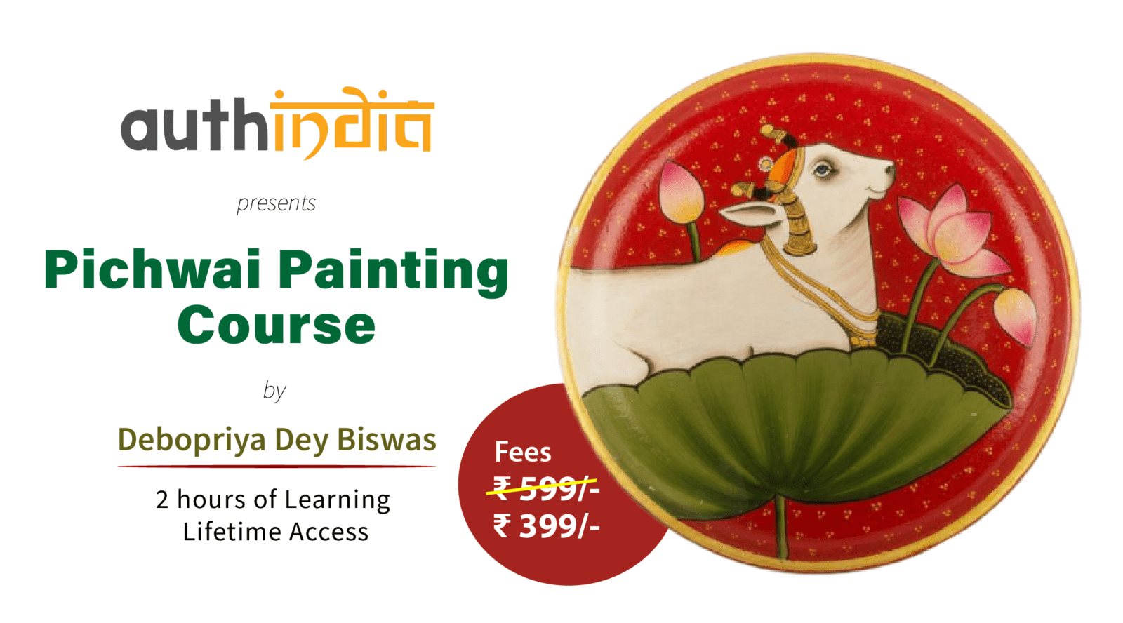 Pichwai painting course