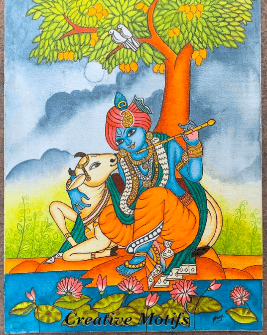 Kerala Mural Painting - Priya