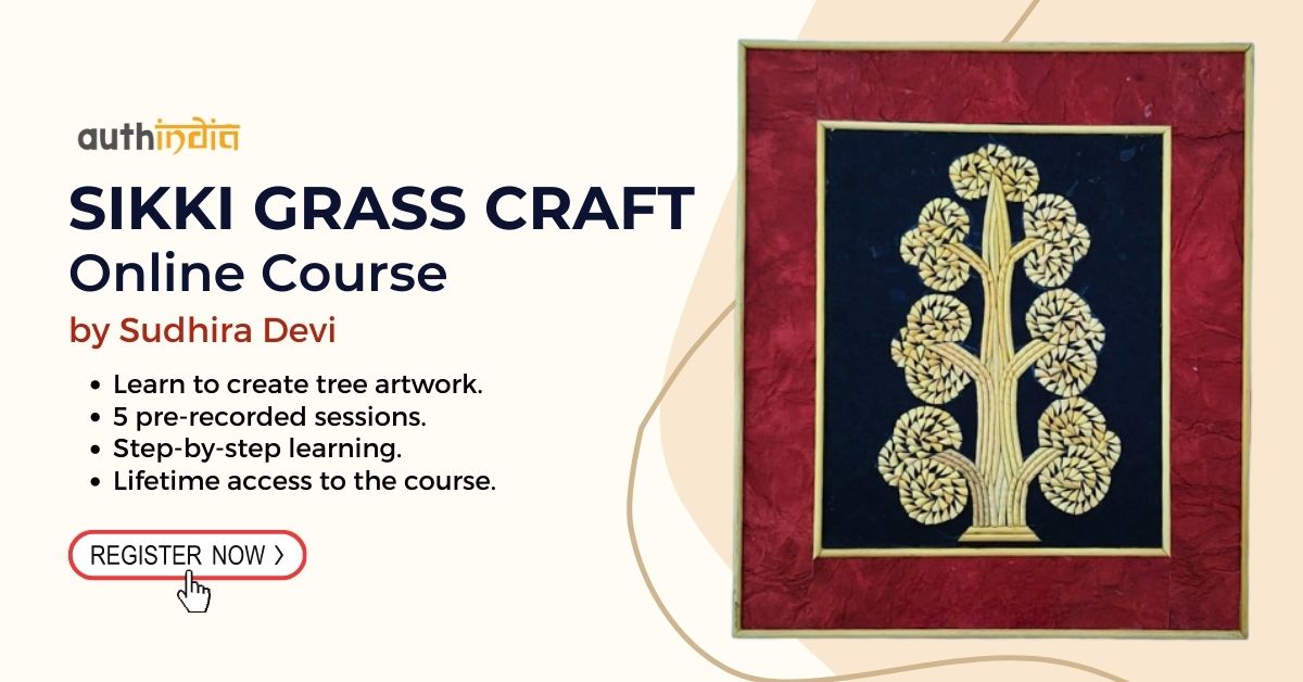Sikki grass craft online course